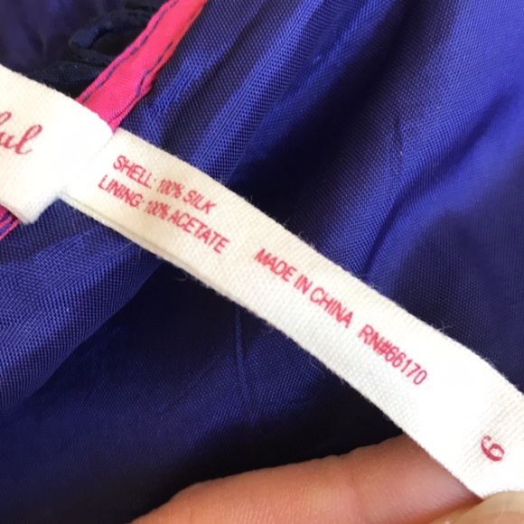 EUC Maeve 100% Silk Dress. Size 6 - Picture 9 of 9